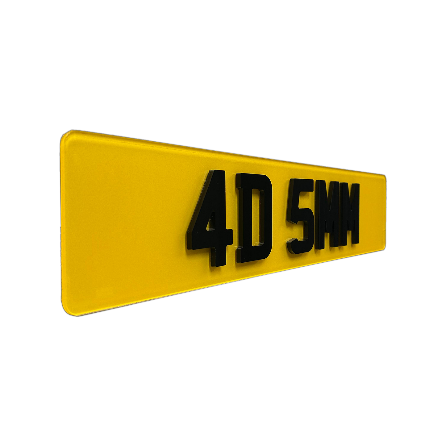 4D Custom Plate (5mm Gloss)