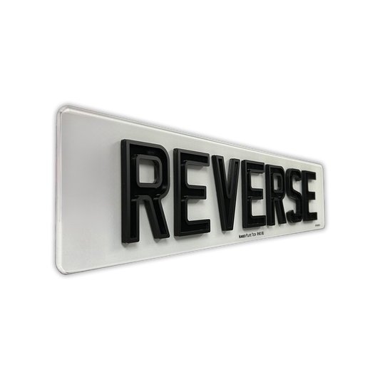 Reverse Custom Plate