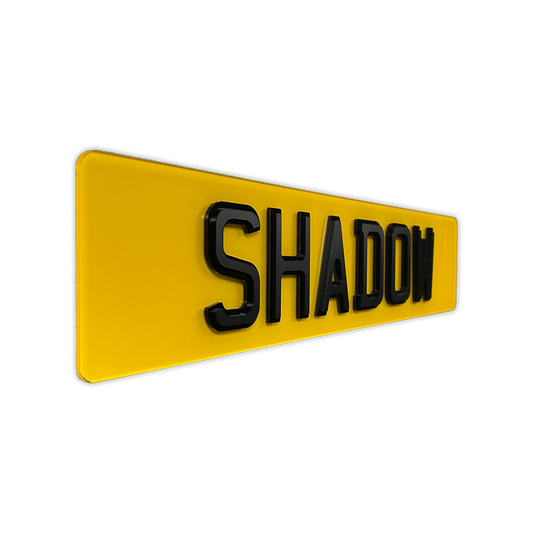 Shadow Custom Plate