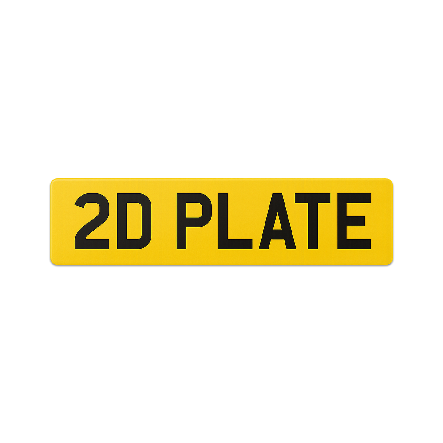 2D Print Custom Plate
