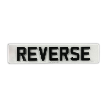 Reverse Custom Plate