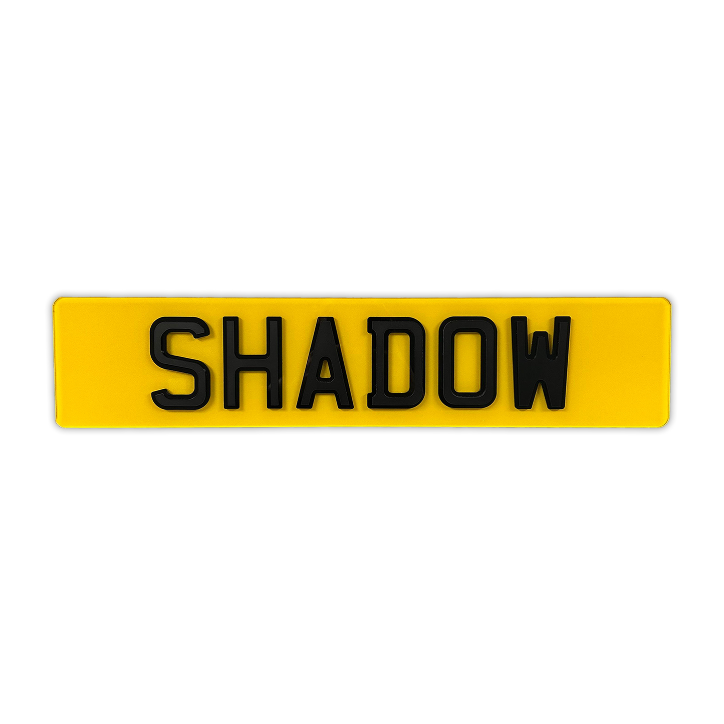 Shadow Custom Plate