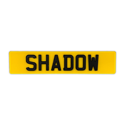 Shadow Custom Plate