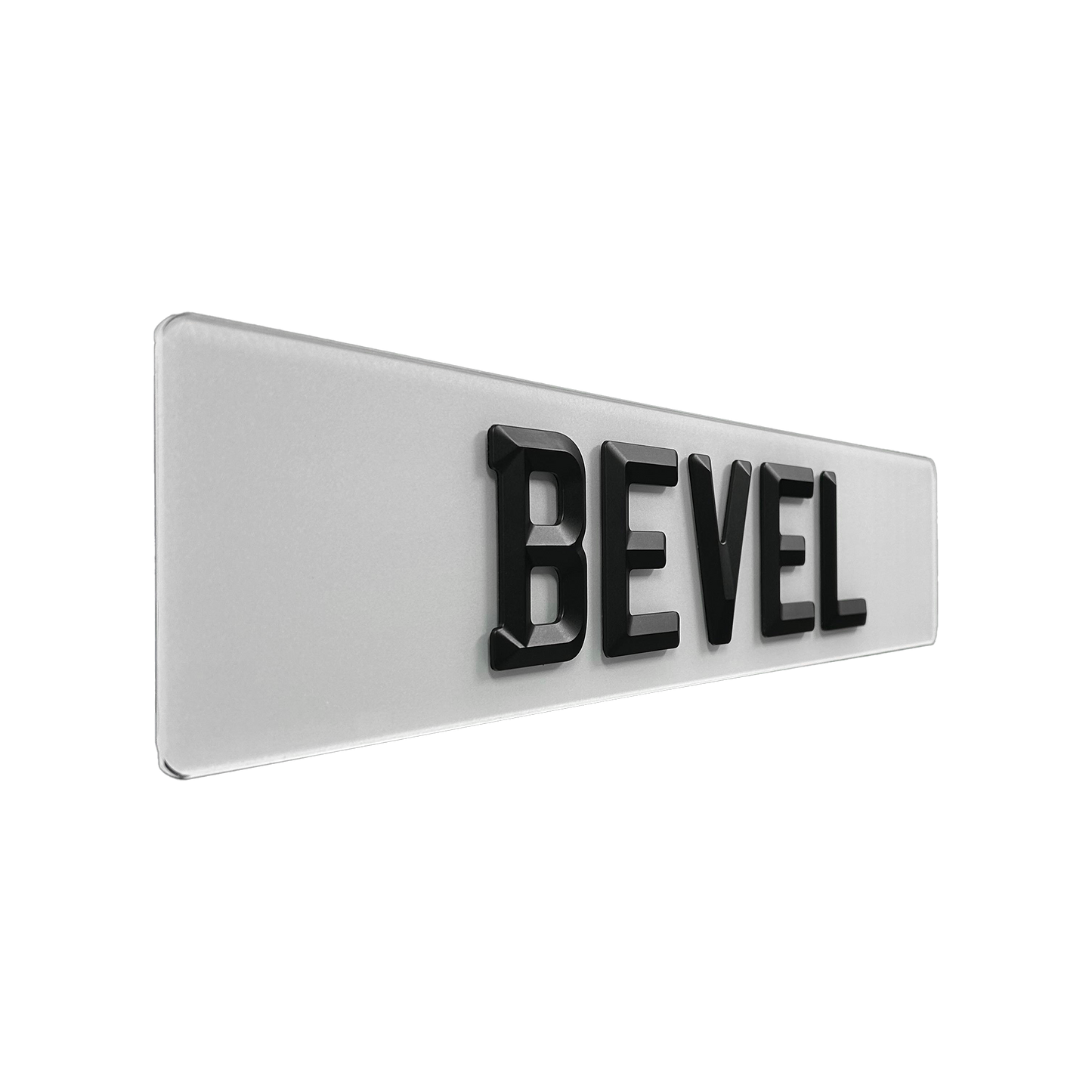 Bevel Custom Plate (Matte)